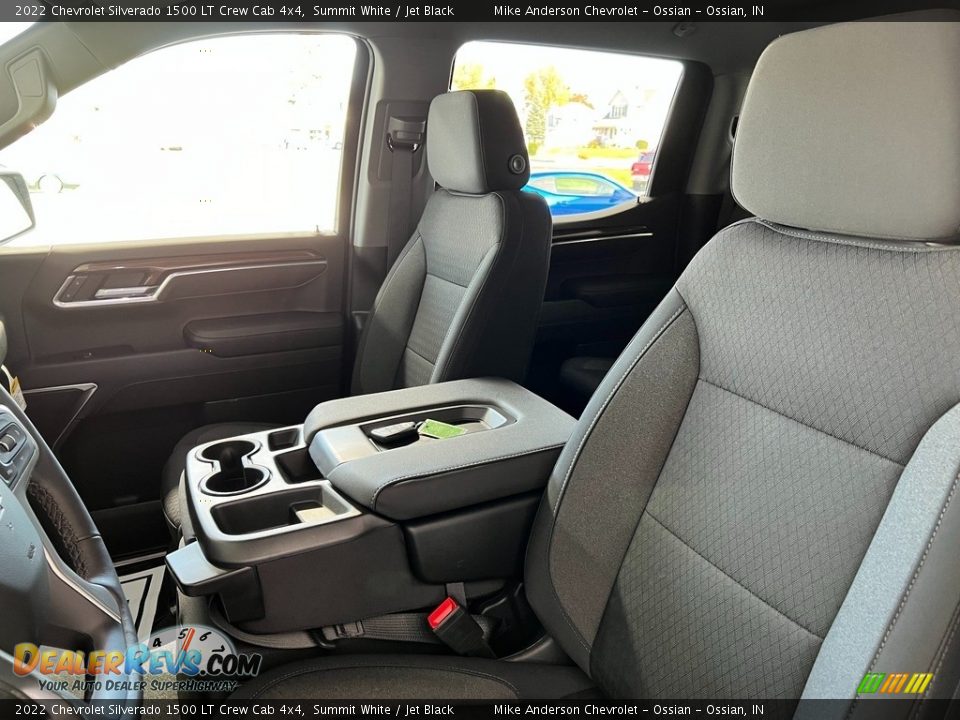 2022 Chevrolet Silverado 1500 LT Crew Cab 4x4 Summit White / Jet Black Photo #15