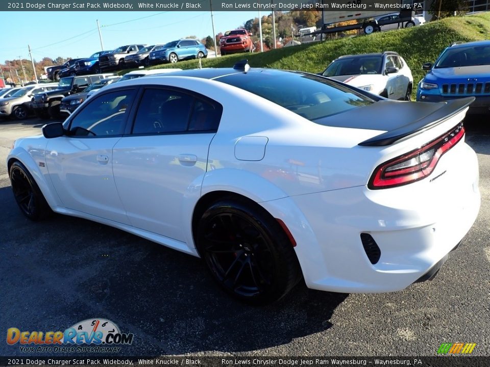 2021 Dodge Charger Scat Pack Widebody White Knuckle / Black Photo #3
