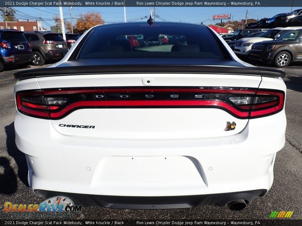 2021 Dodge Charger Scat Pack Widebody White Knuckle / Black Photo #4