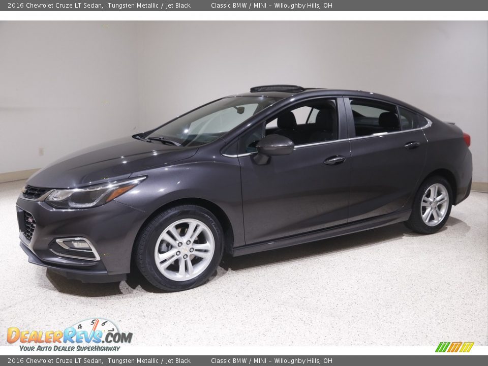 2016 Chevrolet Cruze LT Sedan Tungsten Metallic / Jet Black Photo #3