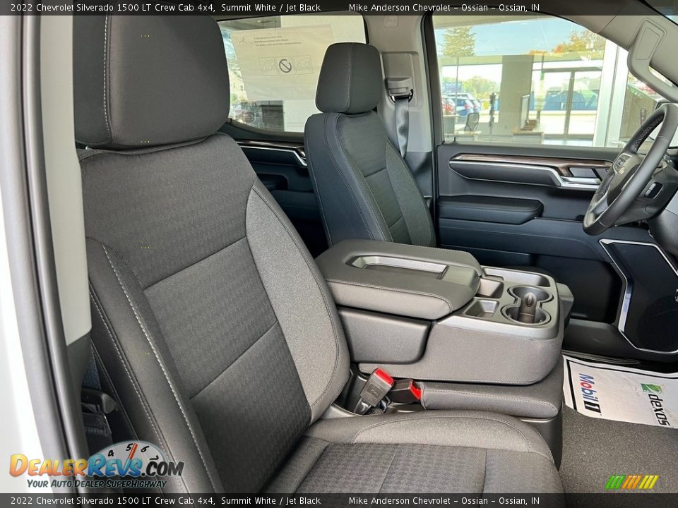 2022 Chevrolet Silverado 1500 LT Crew Cab 4x4 Summit White / Jet Black Photo #26