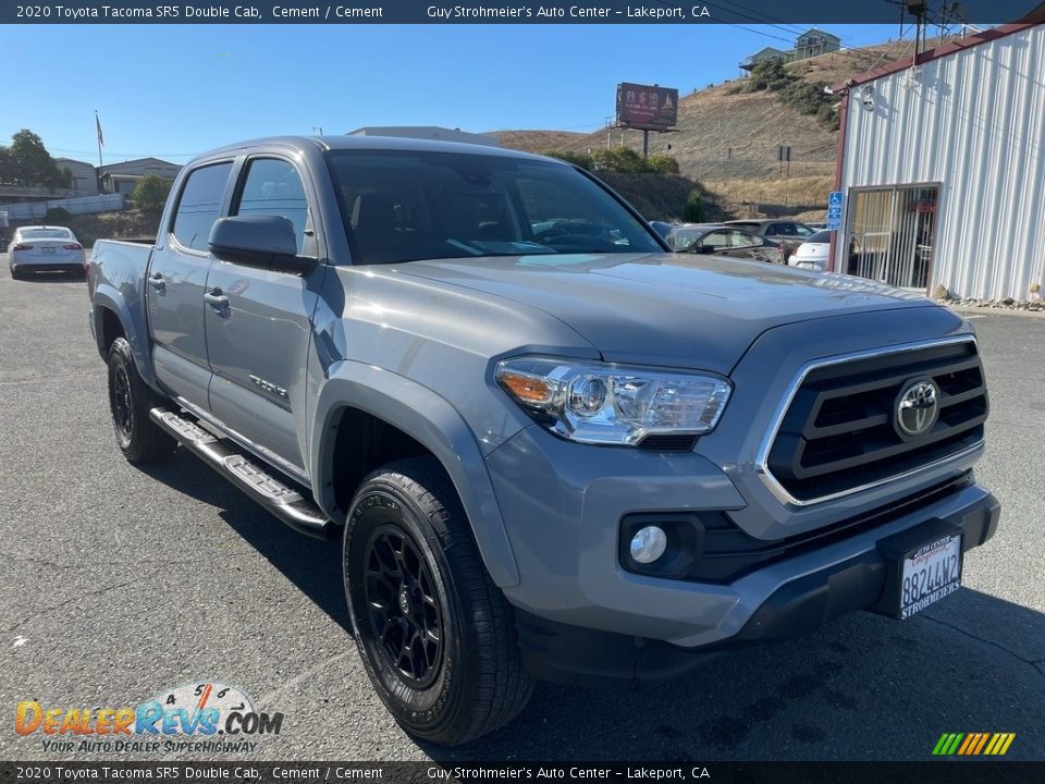 2020 Toyota Tacoma SR5 Double Cab Cement / Cement Photo #1