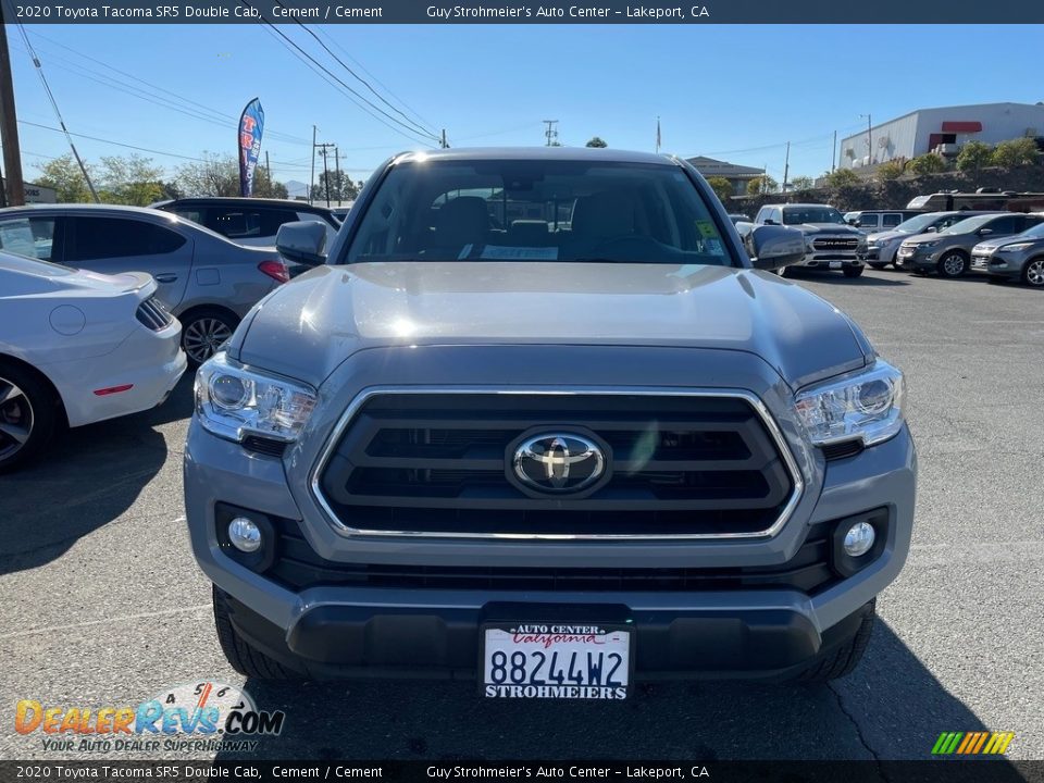 2020 Toyota Tacoma SR5 Double Cab Cement / Cement Photo #2