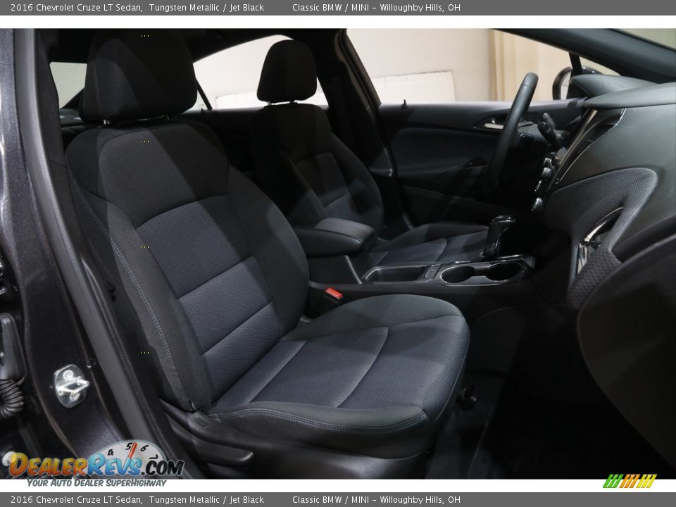 2016 Chevrolet Cruze LT Sedan Tungsten Metallic / Jet Black Photo #17
