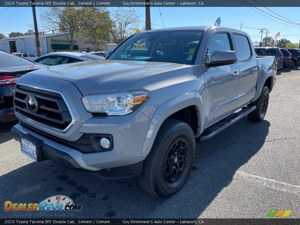 2020 Toyota Tacoma SR5 Double Cab Cement / Cement Photo #3