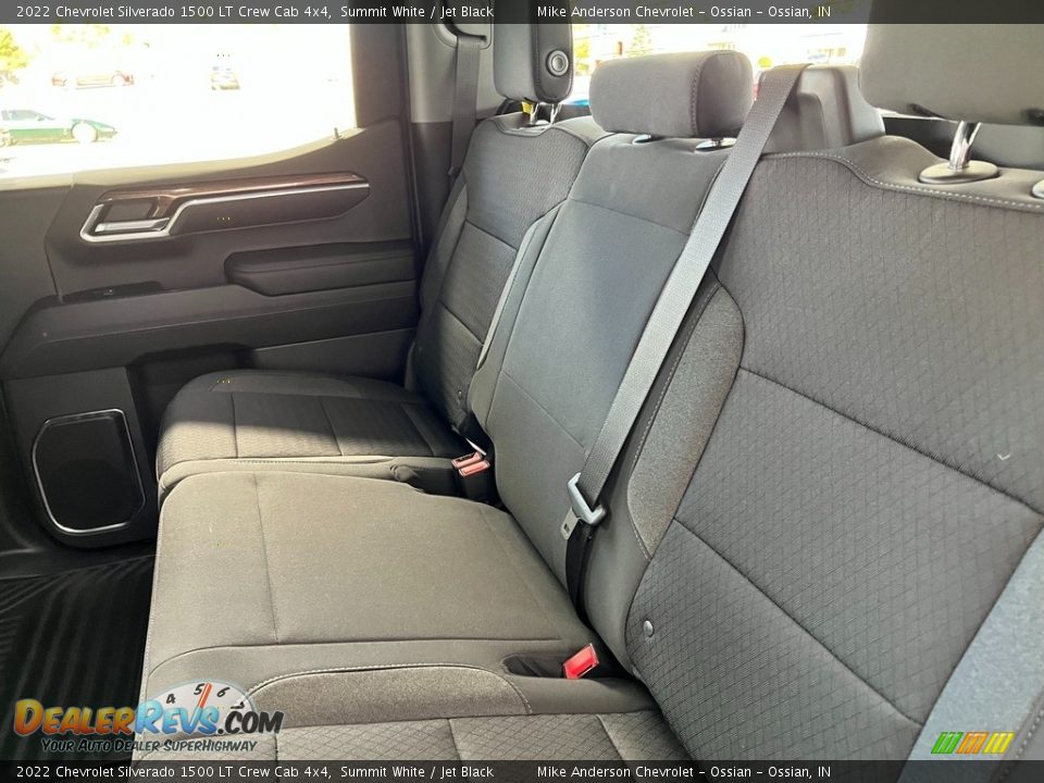 2022 Chevrolet Silverado 1500 LT Crew Cab 4x4 Summit White / Jet Black Photo #33