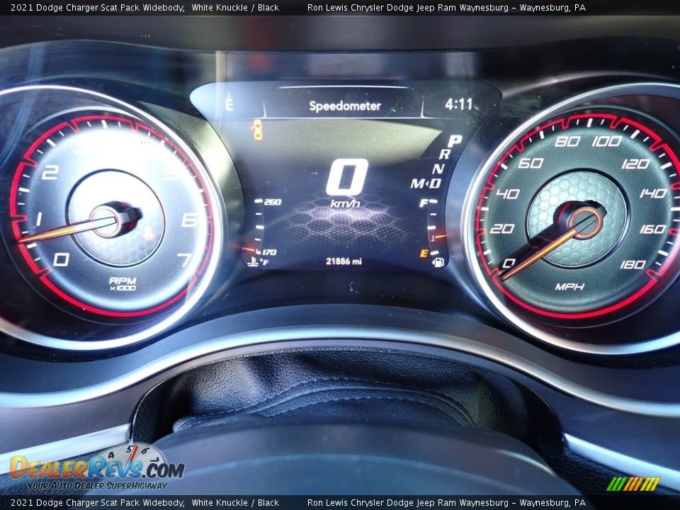 2021 Dodge Charger Scat Pack Widebody Gauges Photo #20