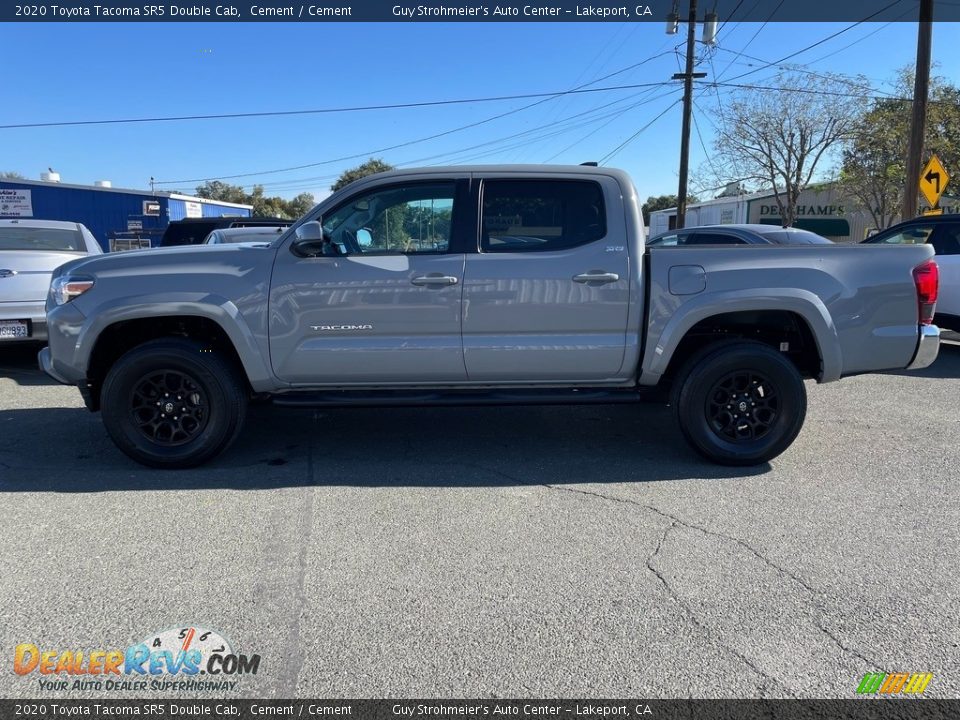 2020 Toyota Tacoma SR5 Double Cab Cement / Cement Photo #4