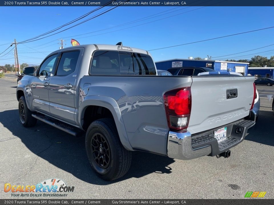 2020 Toyota Tacoma SR5 Double Cab Cement / Cement Photo #5