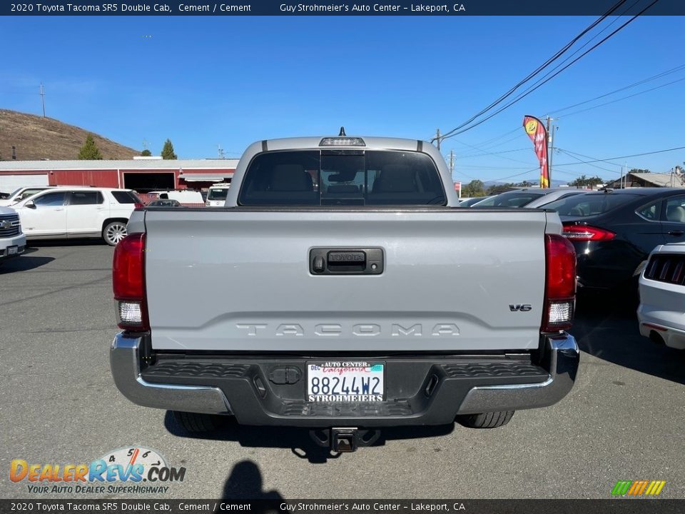 2020 Toyota Tacoma SR5 Double Cab Cement / Cement Photo #6