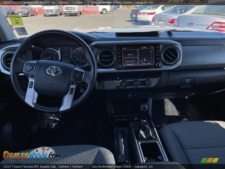 2020 Toyota Tacoma SR5 Double Cab Cement / Cement Photo #10