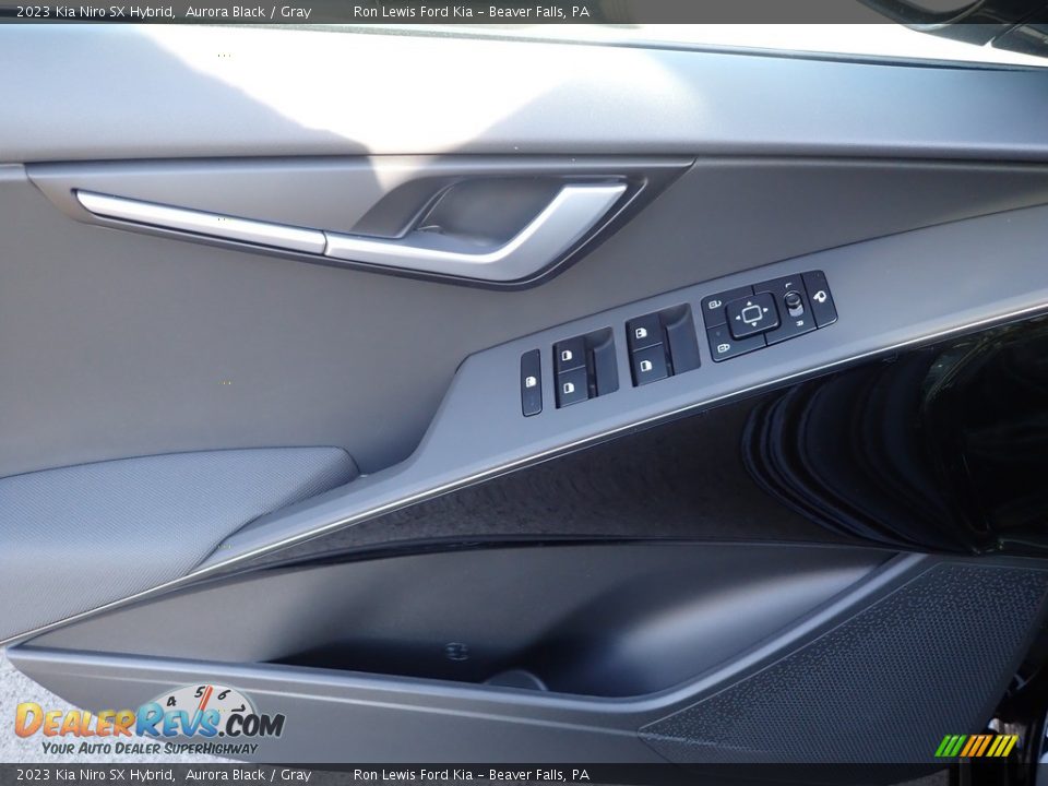 2023 Kia Niro SX Hybrid Aurora Black / Gray Photo #15