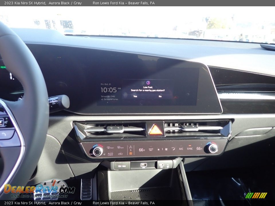 2023 Kia Niro SX Hybrid Aurora Black / Gray Photo #16