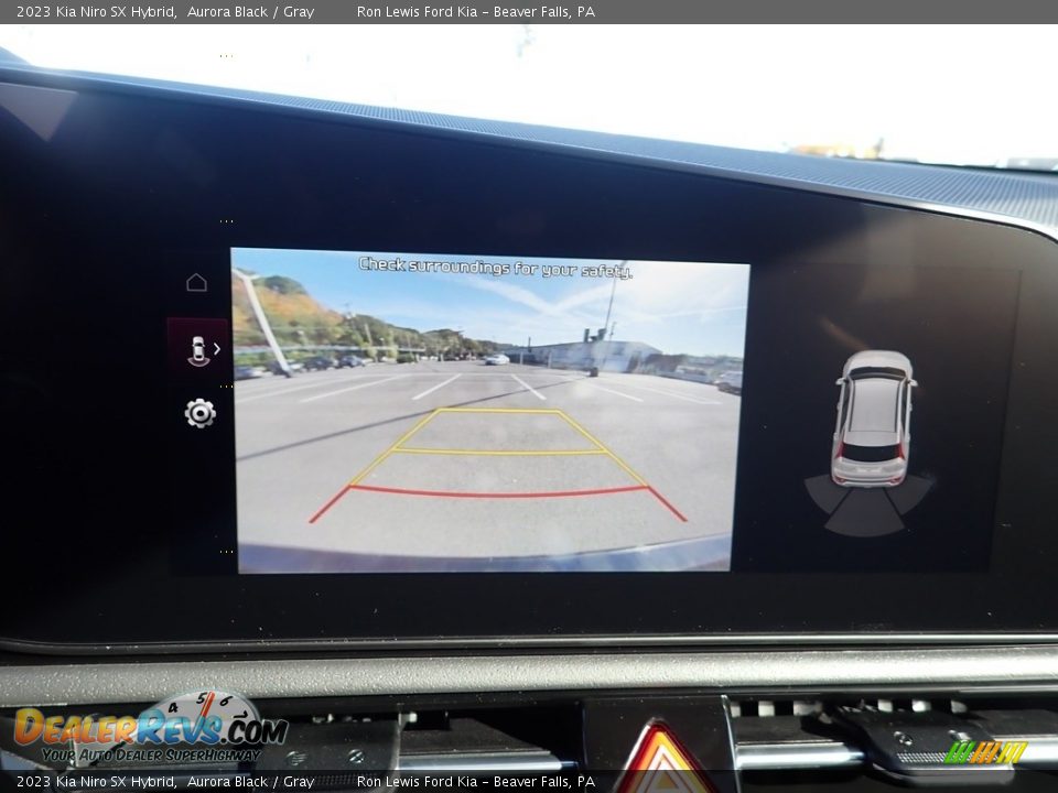 2023 Kia Niro SX Hybrid Aurora Black / Gray Photo #18