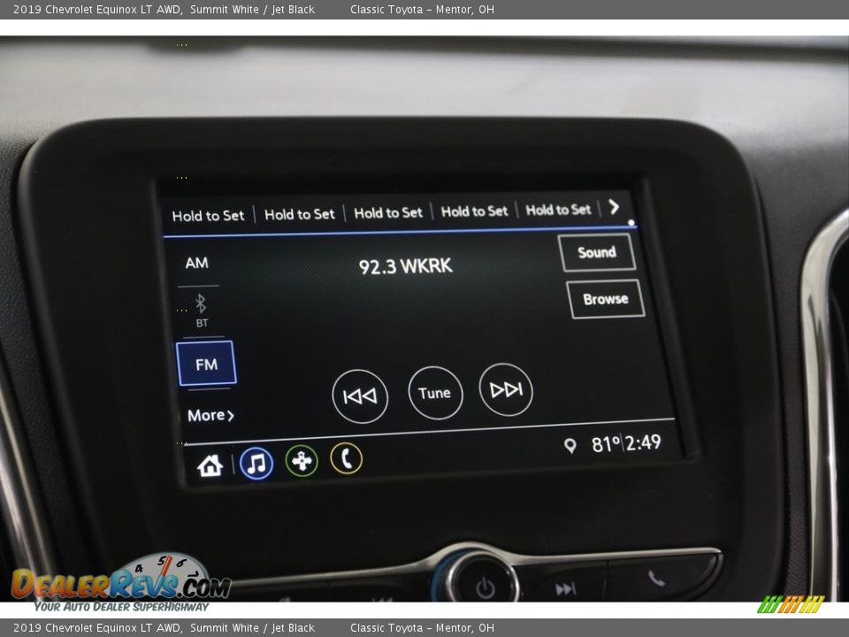 2019 Chevrolet Equinox LT AWD Summit White / Jet Black Photo #10