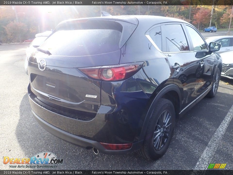 2019 Mazda CX-5 Touring AWD Jet Black Mica / Black Photo #4