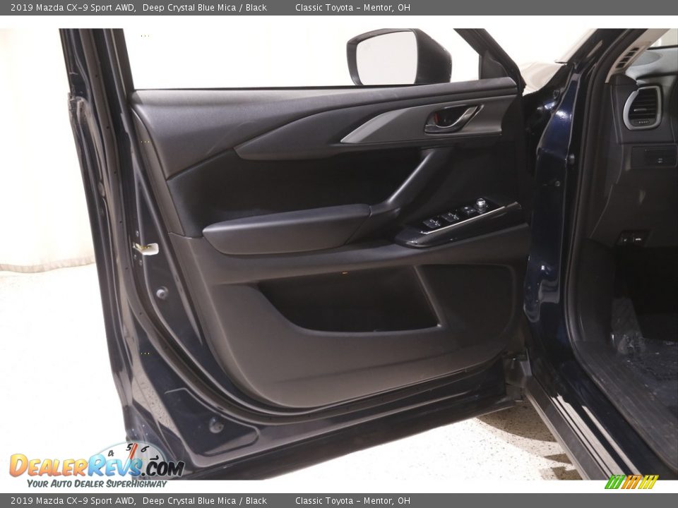 2019 Mazda CX-9 Sport AWD Deep Crystal Blue Mica / Black Photo #4