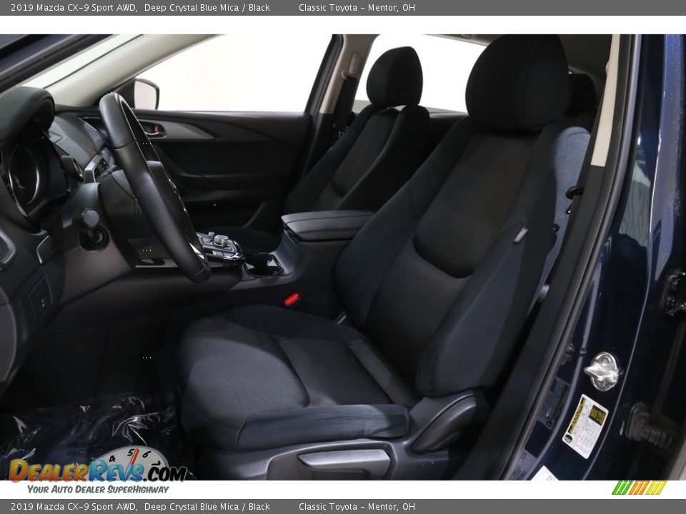 2019 Mazda CX-9 Sport AWD Deep Crystal Blue Mica / Black Photo #5