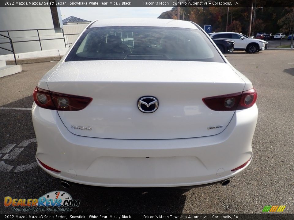 2022 Mazda Mazda3 Select Sedan Snowflake White Pearl Mica / Black Photo #3