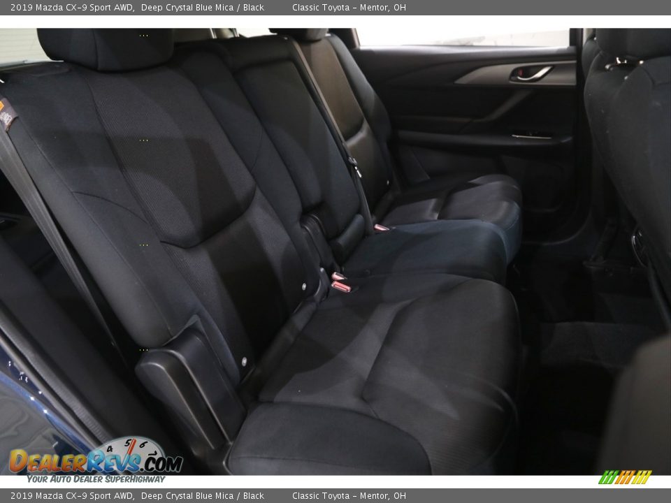 2019 Mazda CX-9 Sport AWD Deep Crystal Blue Mica / Black Photo #16