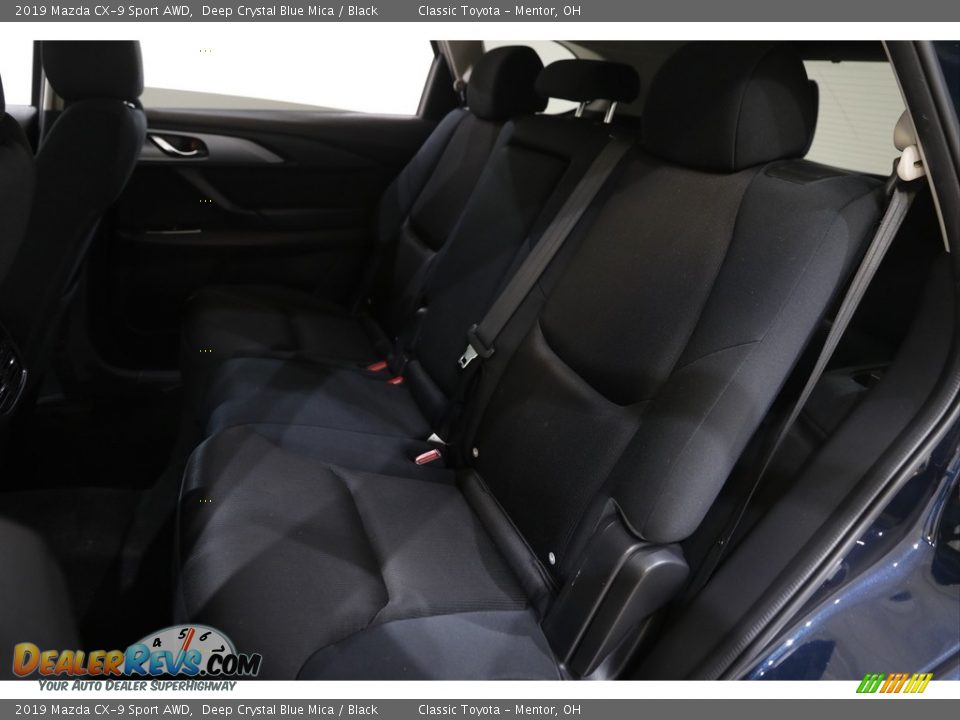 2019 Mazda CX-9 Sport AWD Deep Crystal Blue Mica / Black Photo #17