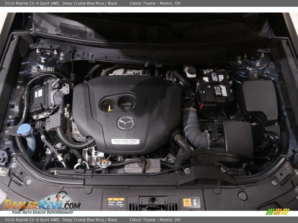 2019 Mazda CX-9 Sport AWD Deep Crystal Blue Mica / Black Photo #20