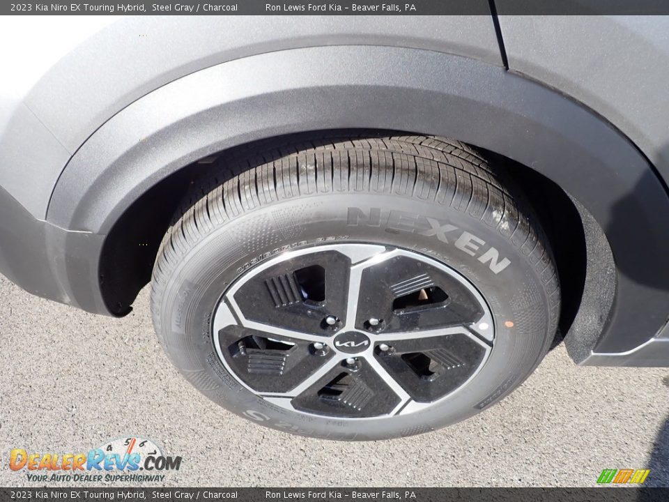 2023 Kia Niro EX Touring Hybrid Steel Gray / Charcoal Photo #9