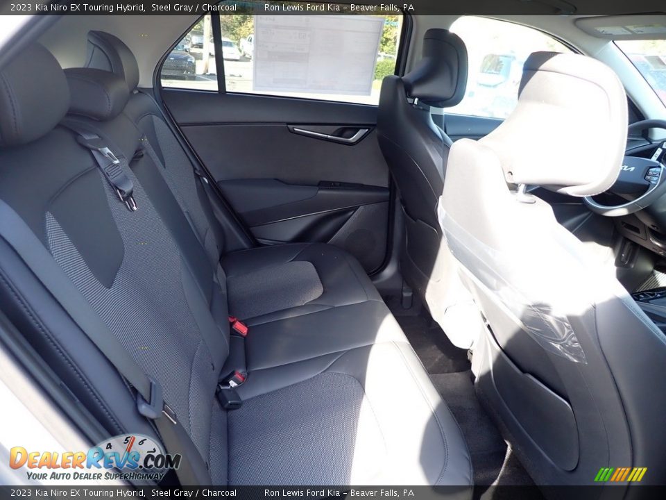 2023 Kia Niro EX Touring Hybrid Steel Gray / Charcoal Photo #10
