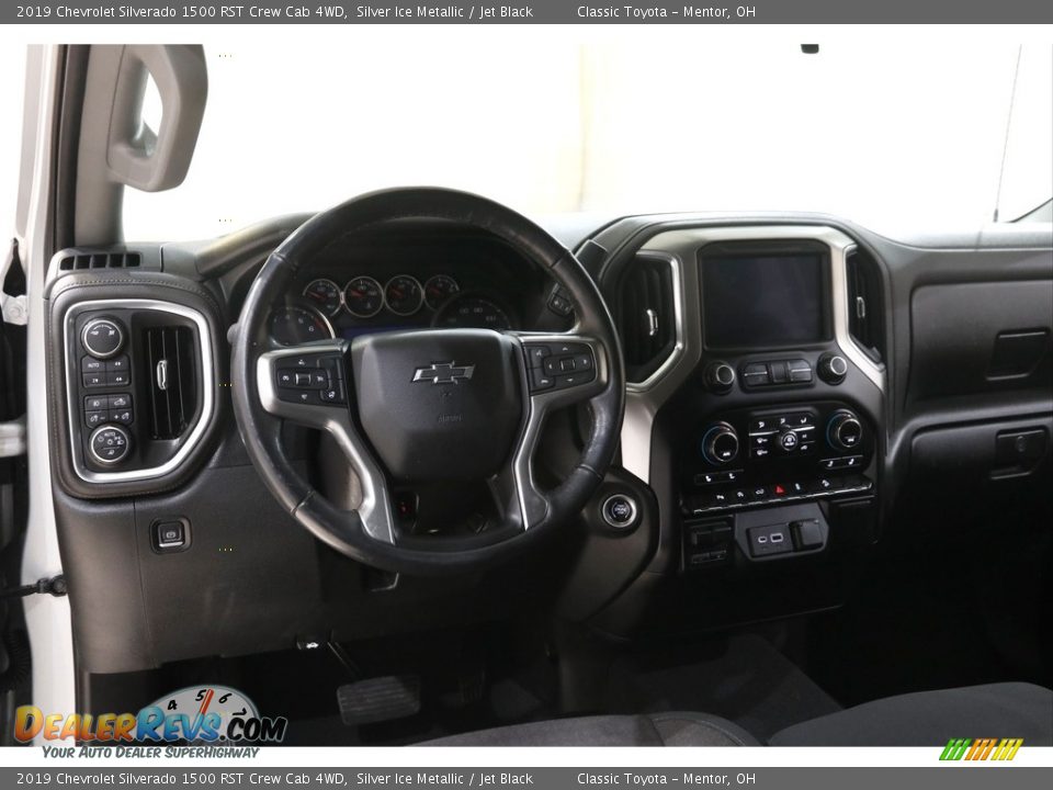 2019 Chevrolet Silverado 1500 RST Crew Cab 4WD Silver Ice Metallic / Jet Black Photo #6