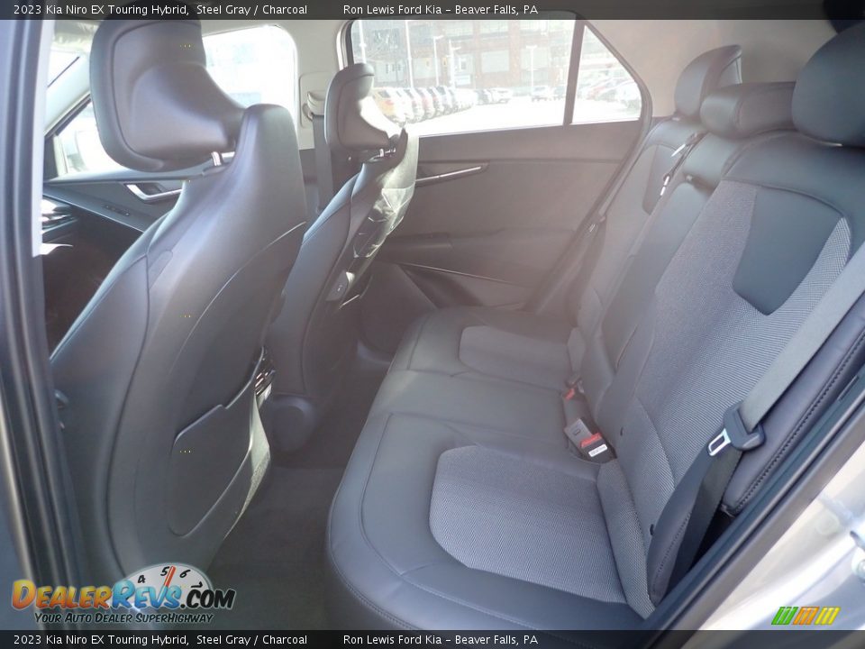 2023 Kia Niro EX Touring Hybrid Steel Gray / Charcoal Photo #12