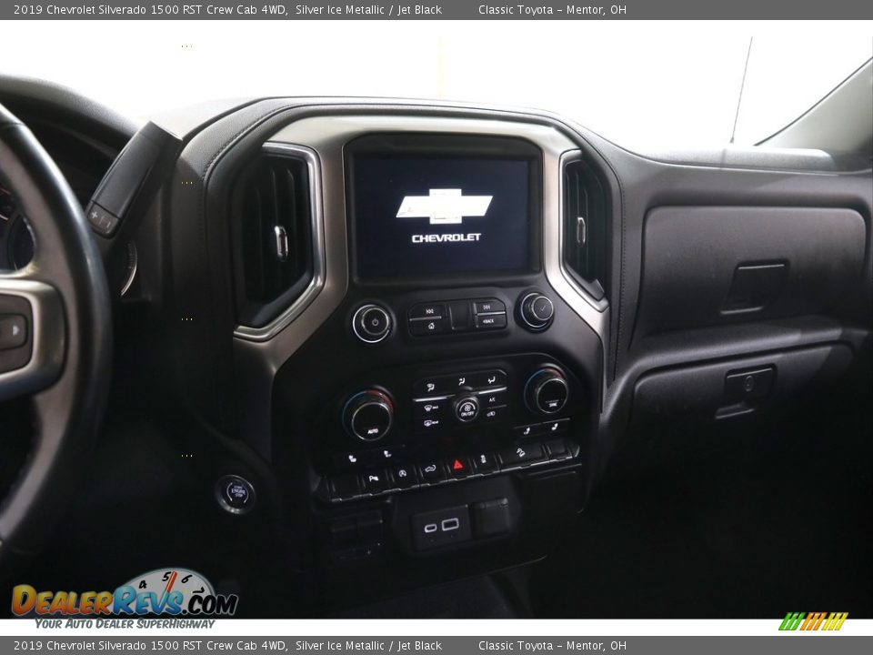 2019 Chevrolet Silverado 1500 RST Crew Cab 4WD Silver Ice Metallic / Jet Black Photo #9