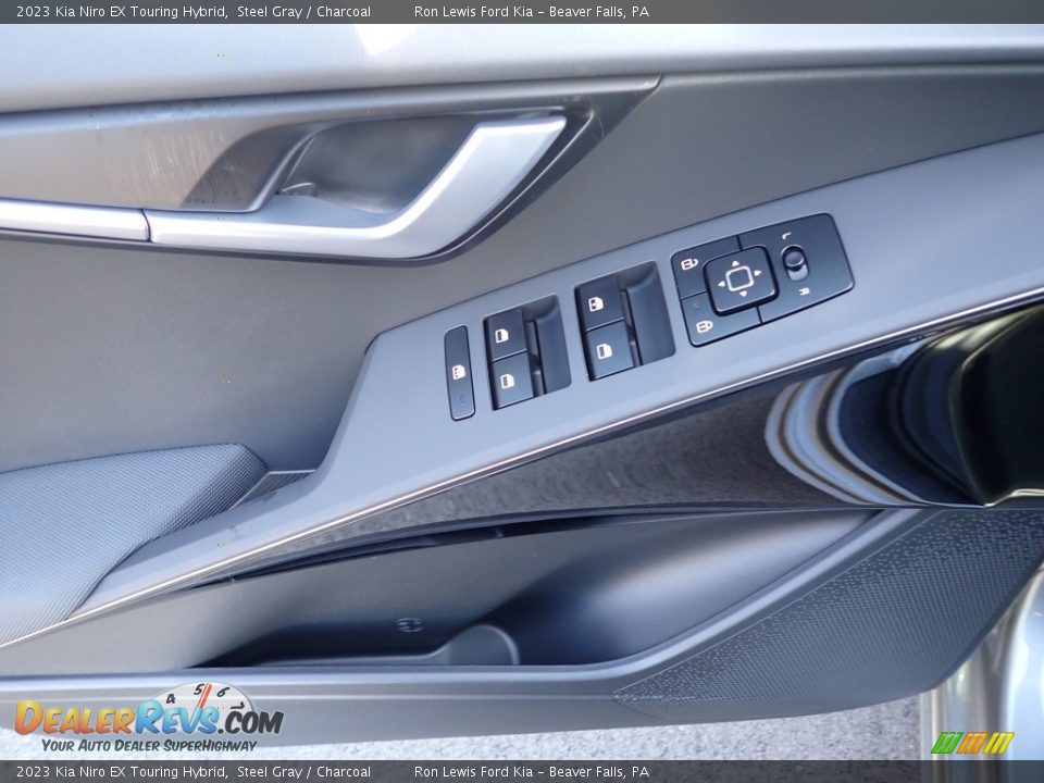 2023 Kia Niro EX Touring Hybrid Steel Gray / Charcoal Photo #15
