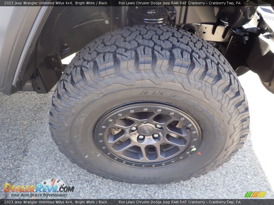 2023 Jeep Wrangler Unlimited Willys 4x4 Wheel Photo #9