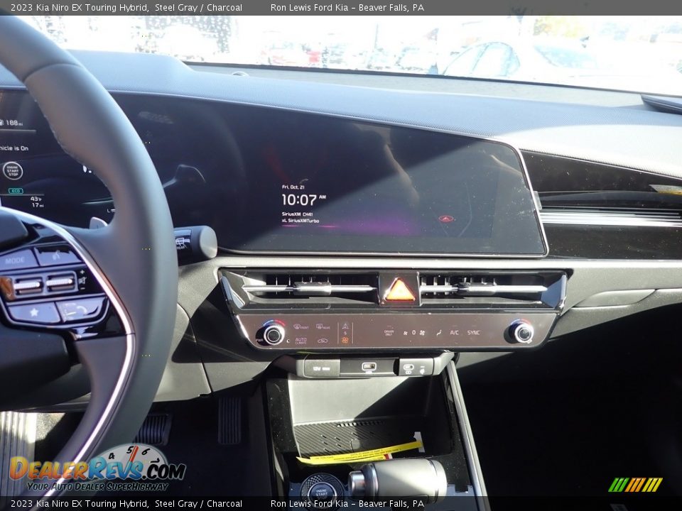 2023 Kia Niro EX Touring Hybrid Steel Gray / Charcoal Photo #17