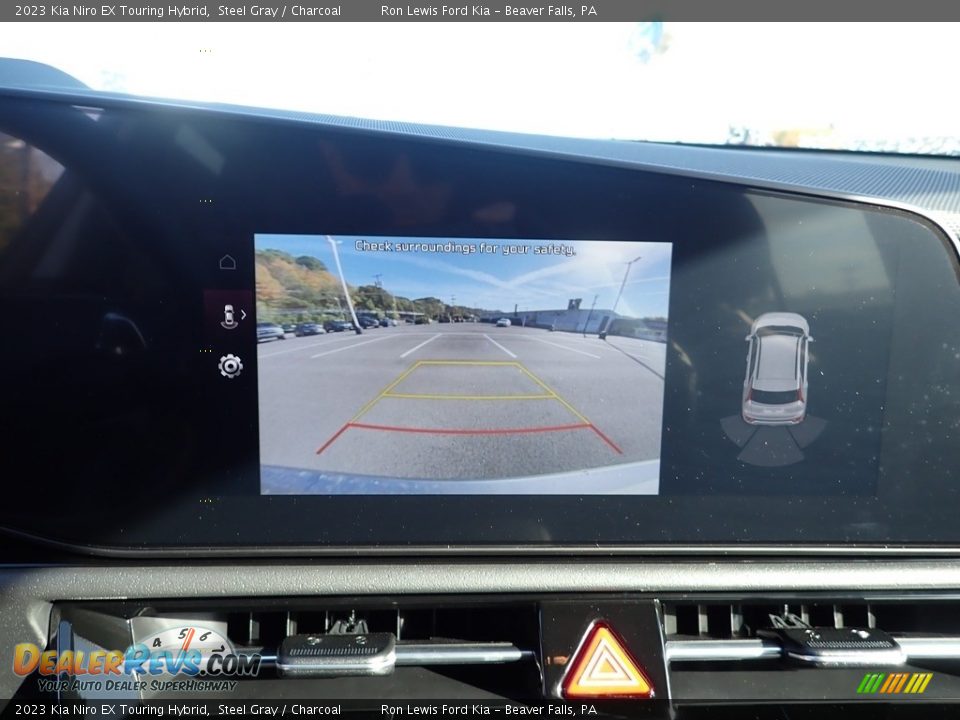 2023 Kia Niro EX Touring Hybrid Steel Gray / Charcoal Photo #18