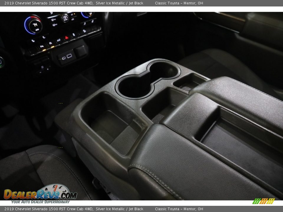 2019 Chevrolet Silverado 1500 RST Crew Cab 4WD Silver Ice Metallic / Jet Black Photo #14