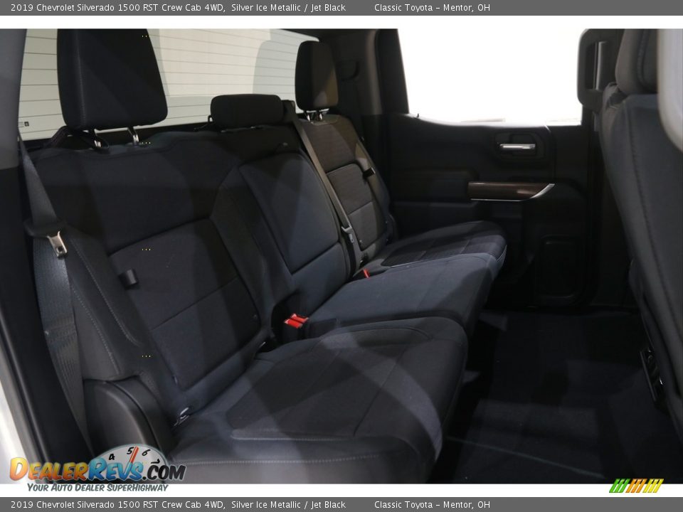 2019 Chevrolet Silverado 1500 RST Crew Cab 4WD Silver Ice Metallic / Jet Black Photo #16