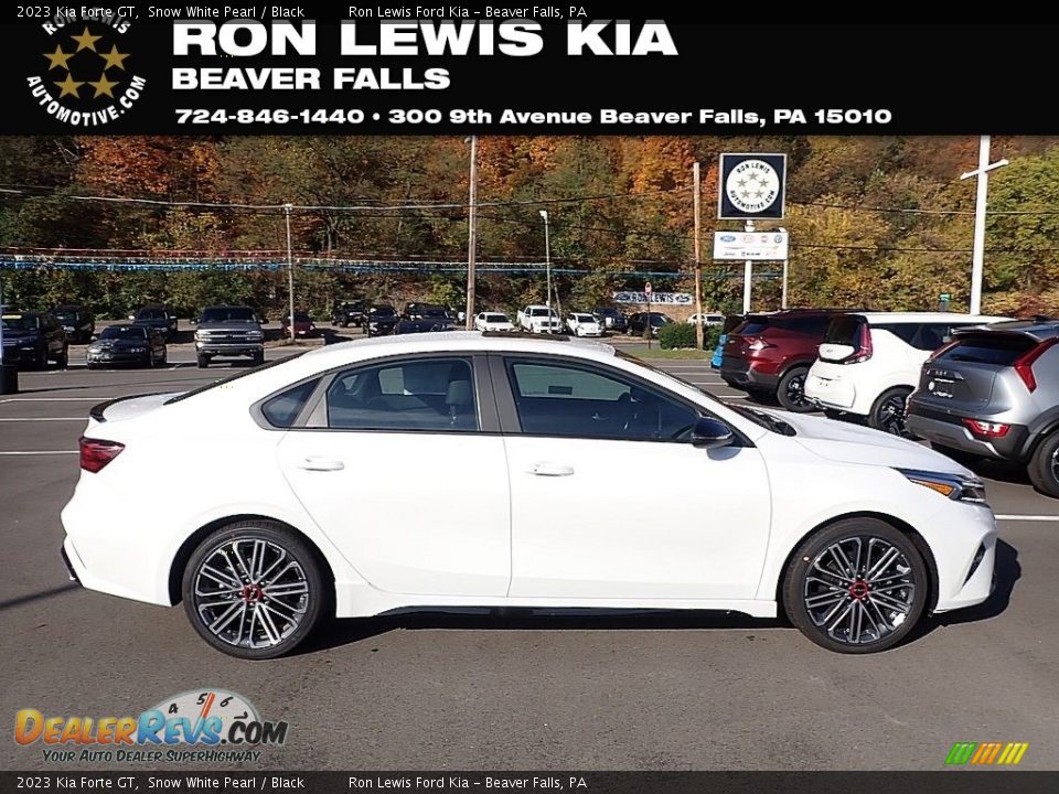 2023 Kia Forte GT Snow White Pearl / Black Photo #1