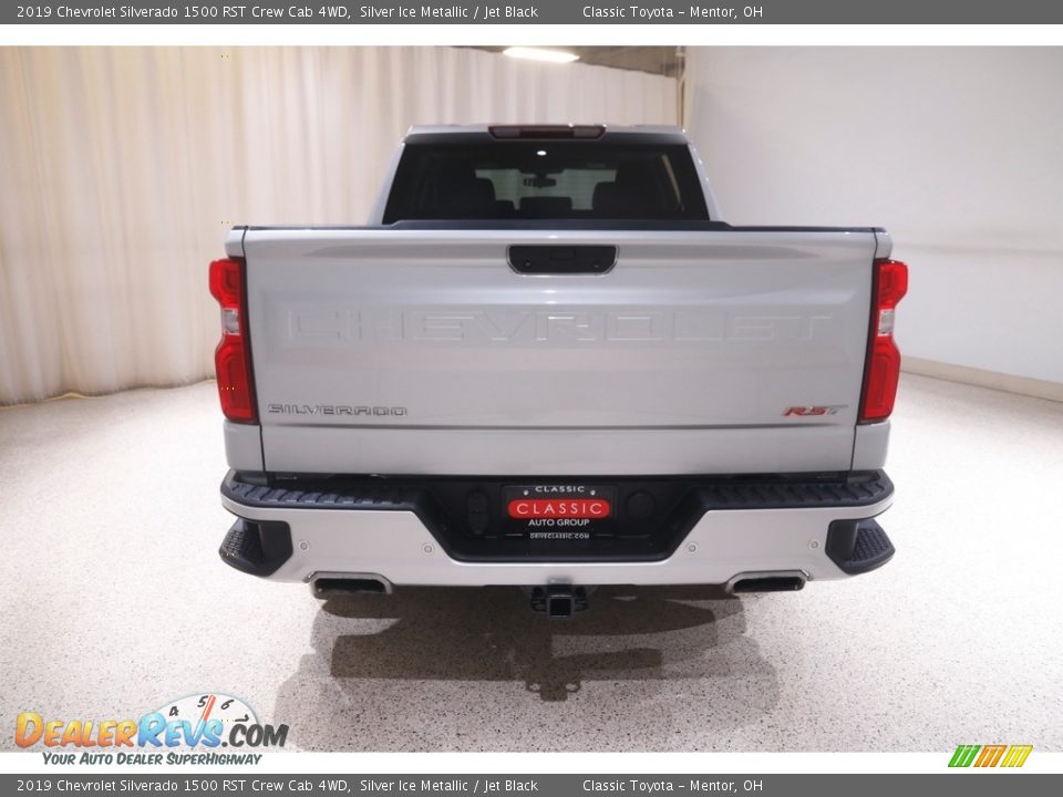 2019 Chevrolet Silverado 1500 RST Crew Cab 4WD Silver Ice Metallic / Jet Black Photo #18