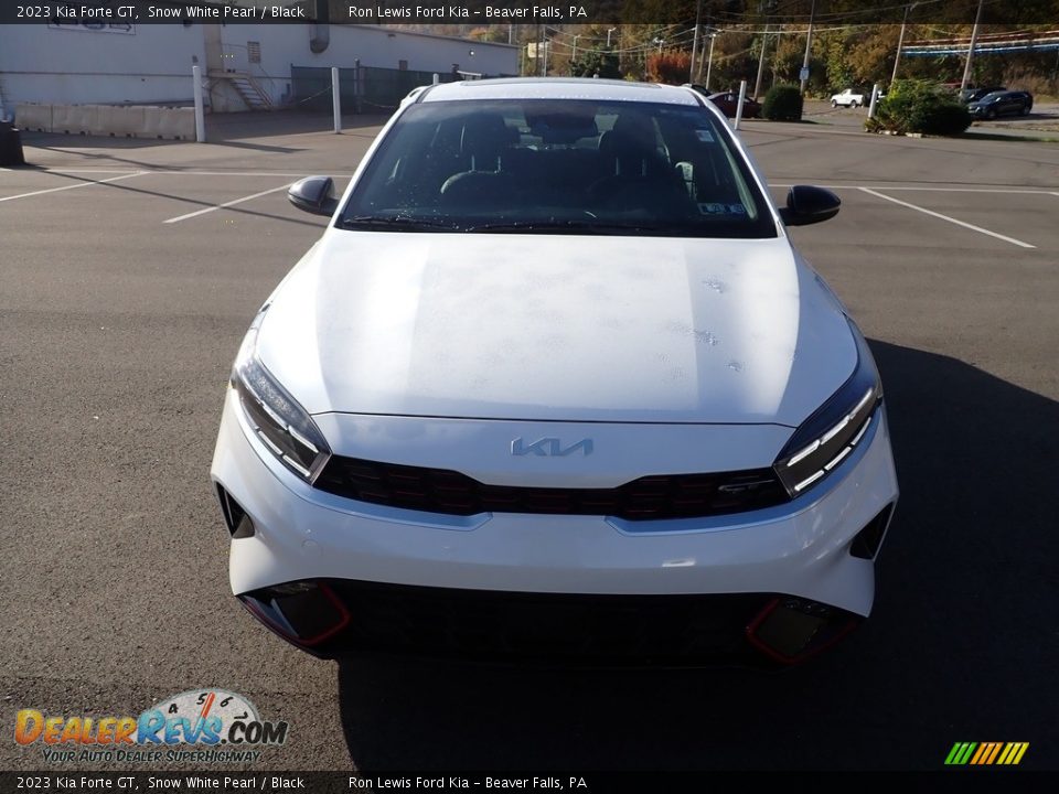 2023 Kia Forte GT Snow White Pearl / Black Photo #3