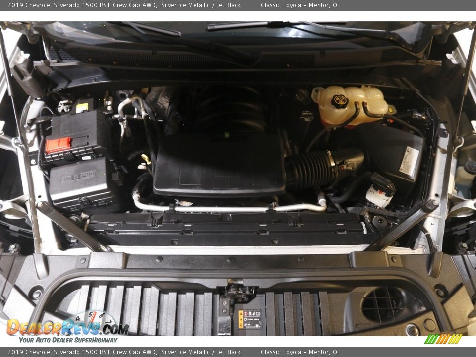 2019 Chevrolet Silverado 1500 RST Crew Cab 4WD Silver Ice Metallic / Jet Black Photo #19