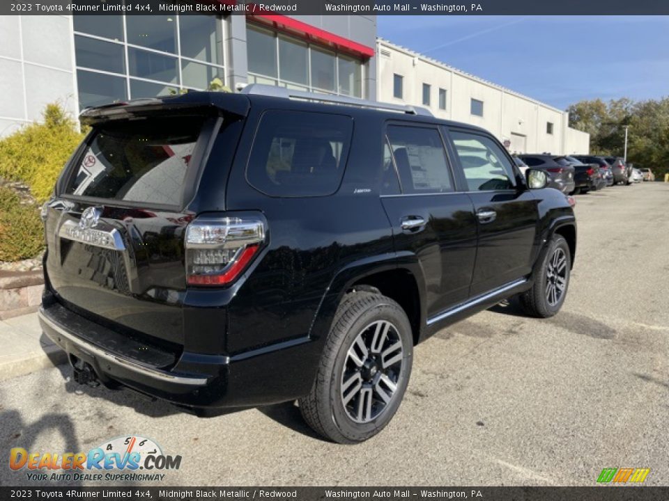 Midnight Black Metallic 2023 Toyota 4Runner Limited 4x4 Photo #10