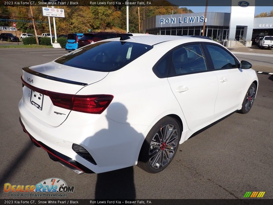 2023 Kia Forte GT Snow White Pearl / Black Photo #8