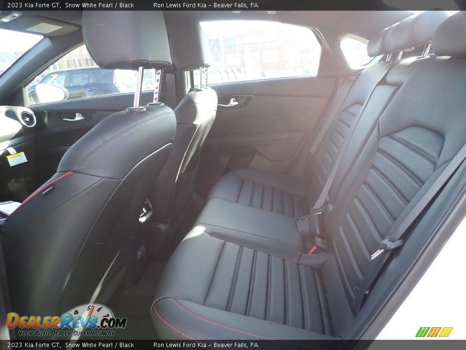 2023 Kia Forte GT Snow White Pearl / Black Photo #12