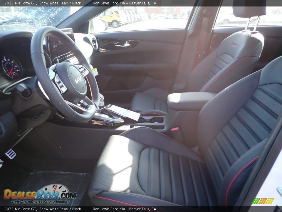 Black Interior - 2023 Kia Forte GT Photo #14