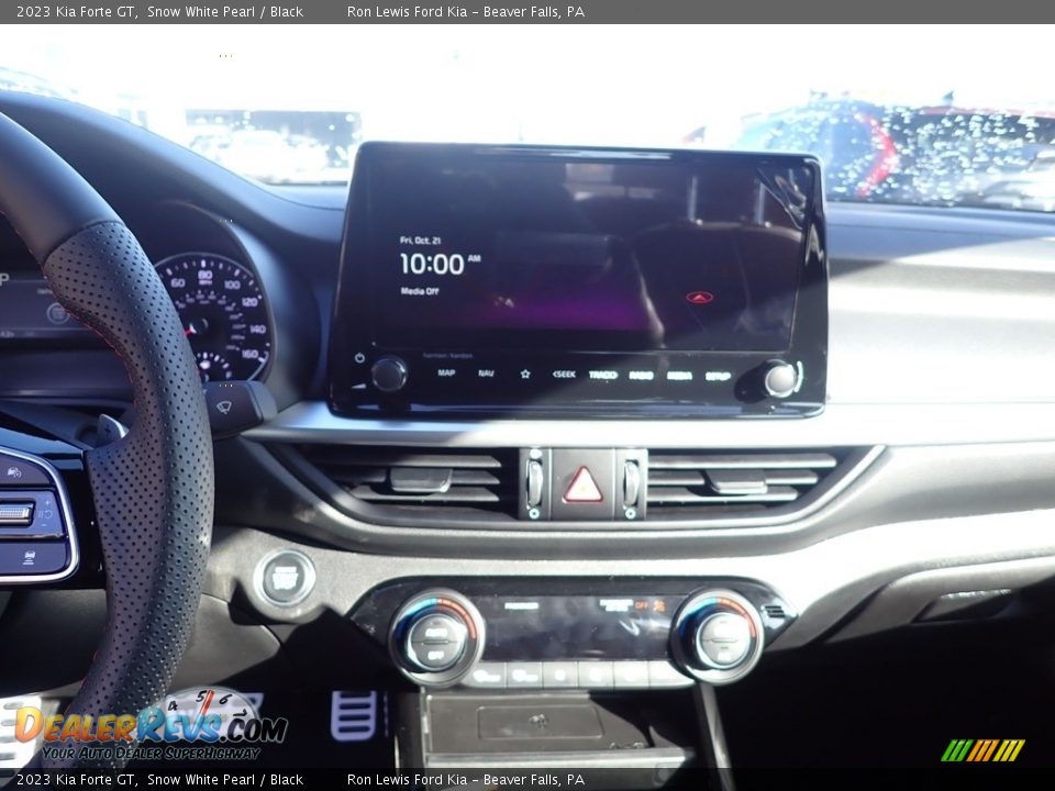 2023 Kia Forte GT Snow White Pearl / Black Photo #17
