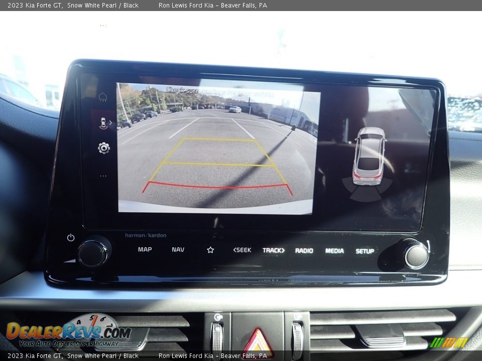 2023 Kia Forte GT Snow White Pearl / Black Photo #18
