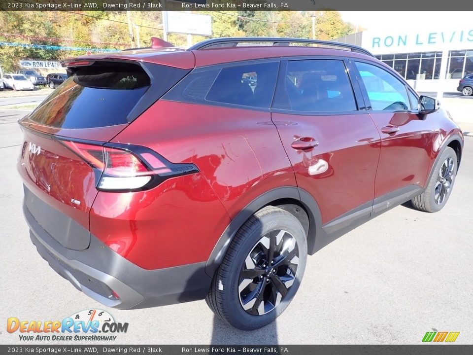 2023 Kia Sportage X-Line AWD Dawning Red / Black Photo #8