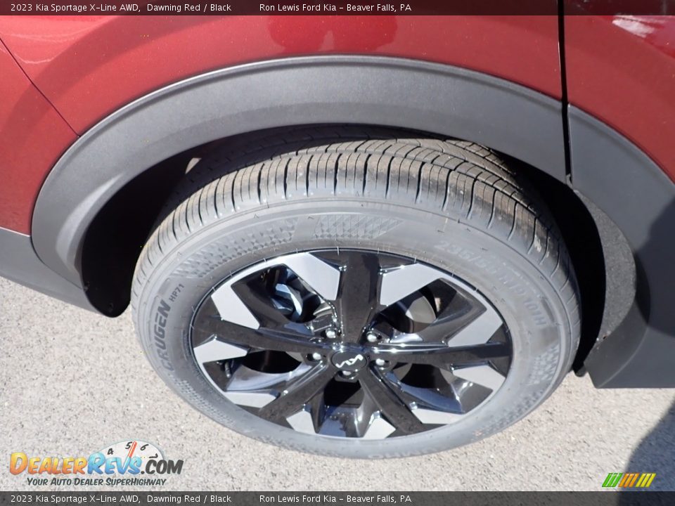 2023 Kia Sportage X-Line AWD Dawning Red / Black Photo #9