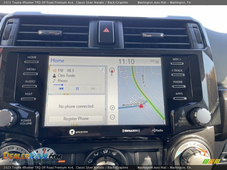 Navigation of 2023 Toyota 4Runner TRD Off Road Premium 4x4 Photo #11